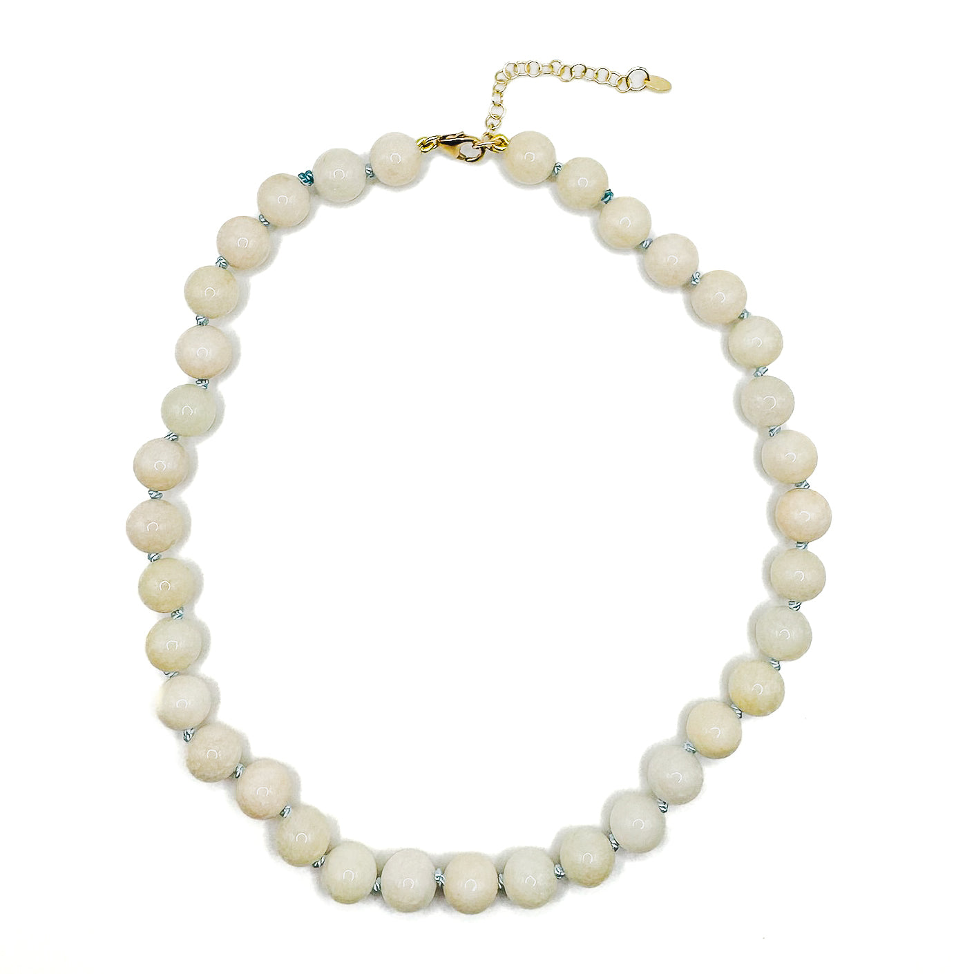 Creamy Jade Mama Necklace