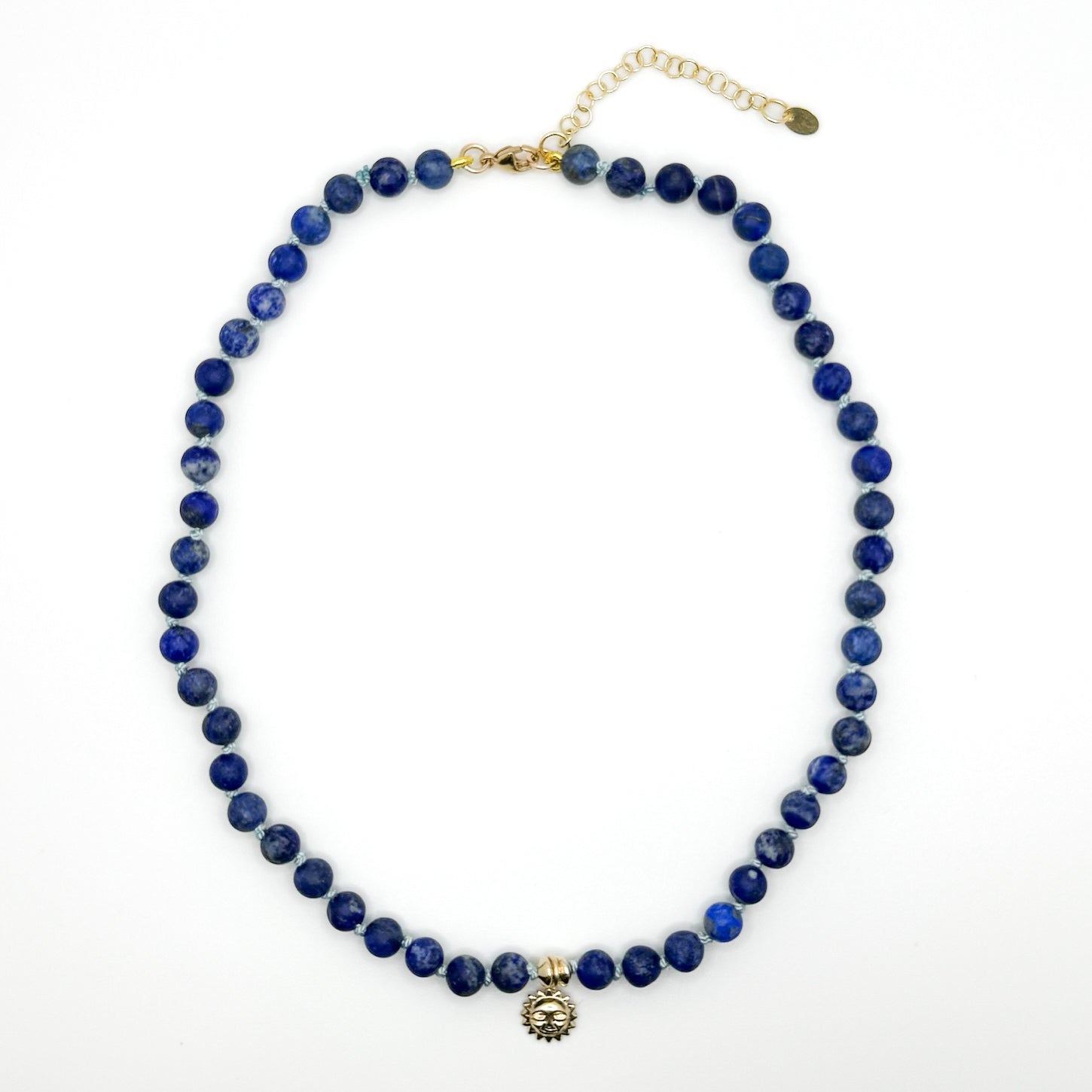 Deep Blue Lapis Soleil Sissy Necklace