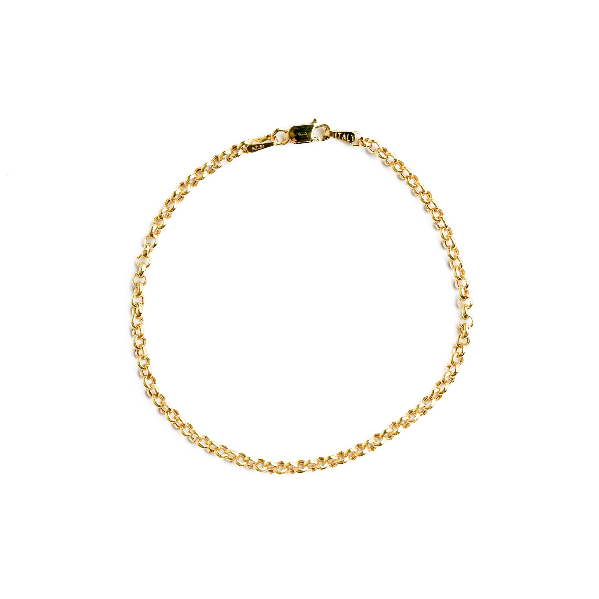 10kt Small Rolo Bracelet